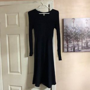 H&M navy blue dress- size medium.